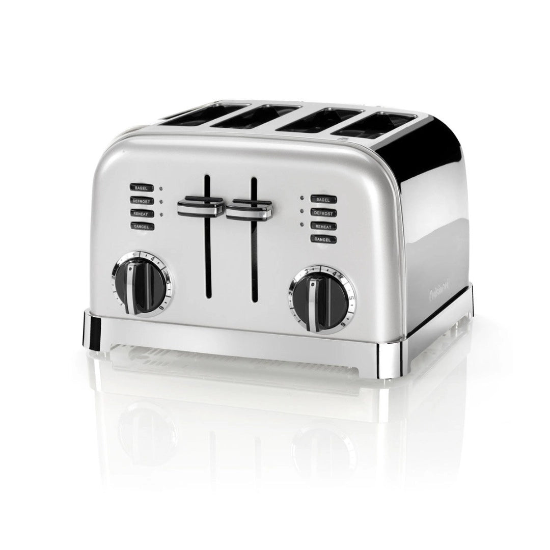 CUISINART 4 SLICE TOASTER SILVER CUISINART 4 SLICE TOASTER SILVER
